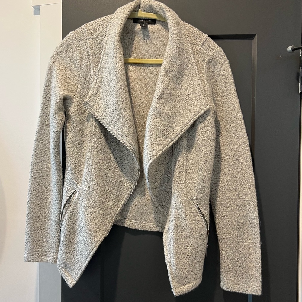 Halogen Asymmetrical Drape Jacket Small